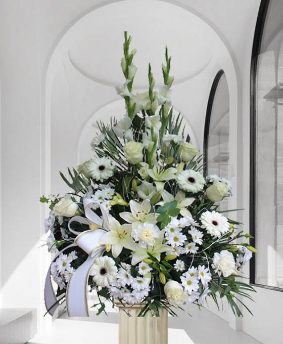 Centro Funerario Margaritas y Gerberas